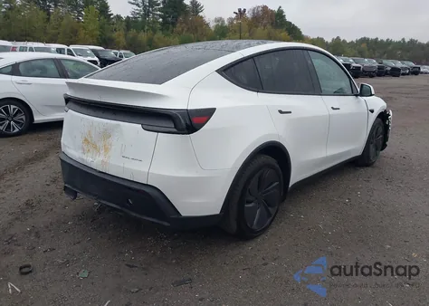 2026 Tesla Model Y Long Range Dual Motor All-Wheel Drive/Long Range Launch Series from USA, damaged, VIN 7SAYGDEEXTF432937